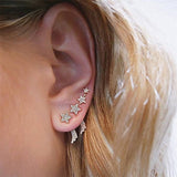 Classic Star Wings Gold Earrings