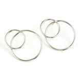 Bohemian Double Circle Earrings