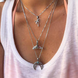 Bohemian Fashion Coconut Tree Necklace