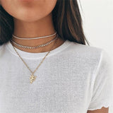 Exquisite Women Rose Flower Necklace