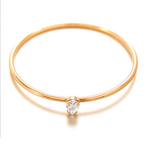3 Style Simple Shiny Crystal Bracelet